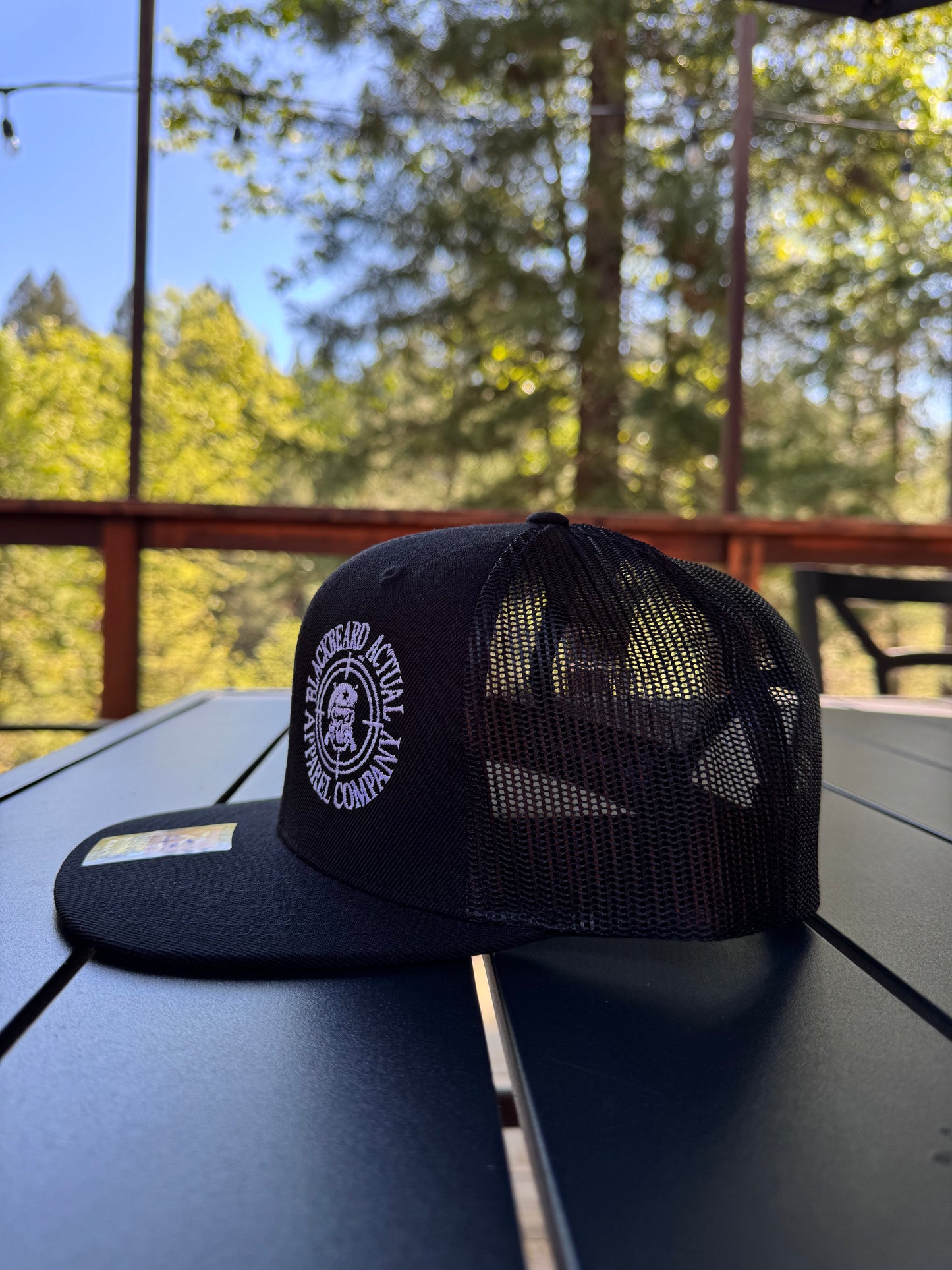 Richardson-511 Flat Bill Snap-Back Hat - Official Blackbeard_Actual