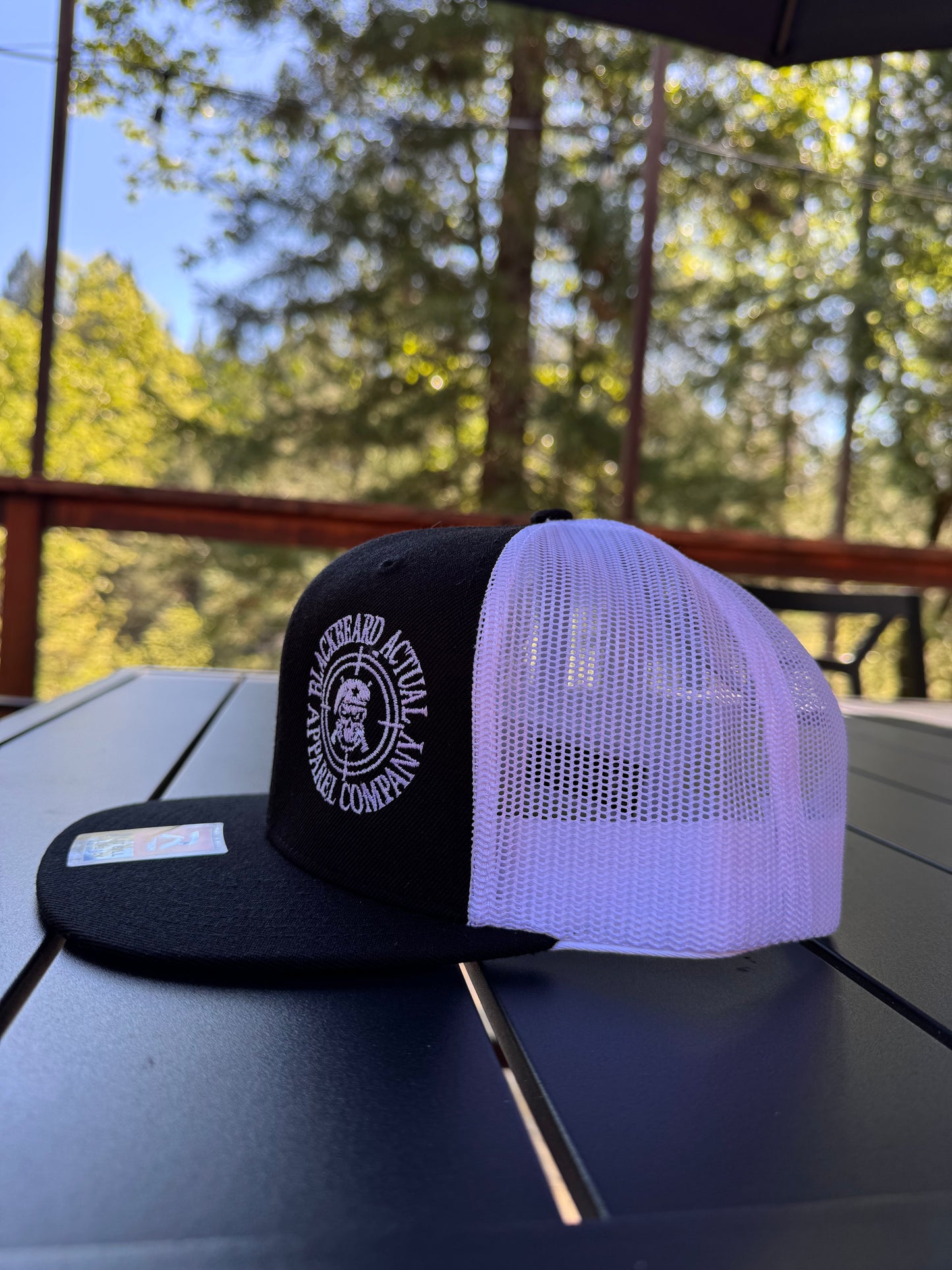 Richardson-511 Flat Bill Snap-Back Hat - Official Blackbeard_Actual