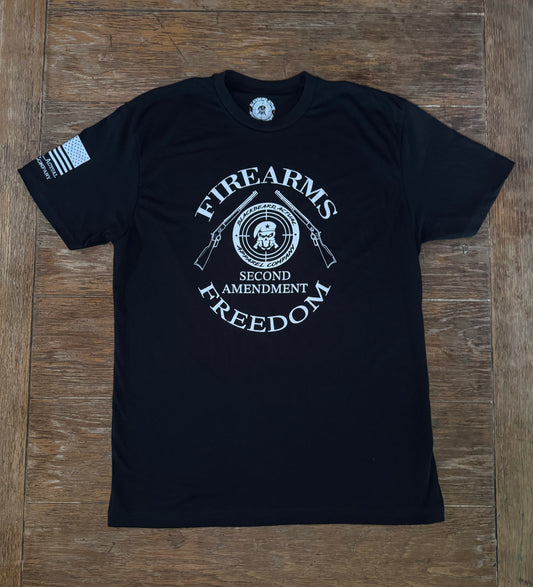 Firearms & Freedom - 60/40 Cotton/Poly T-shirt