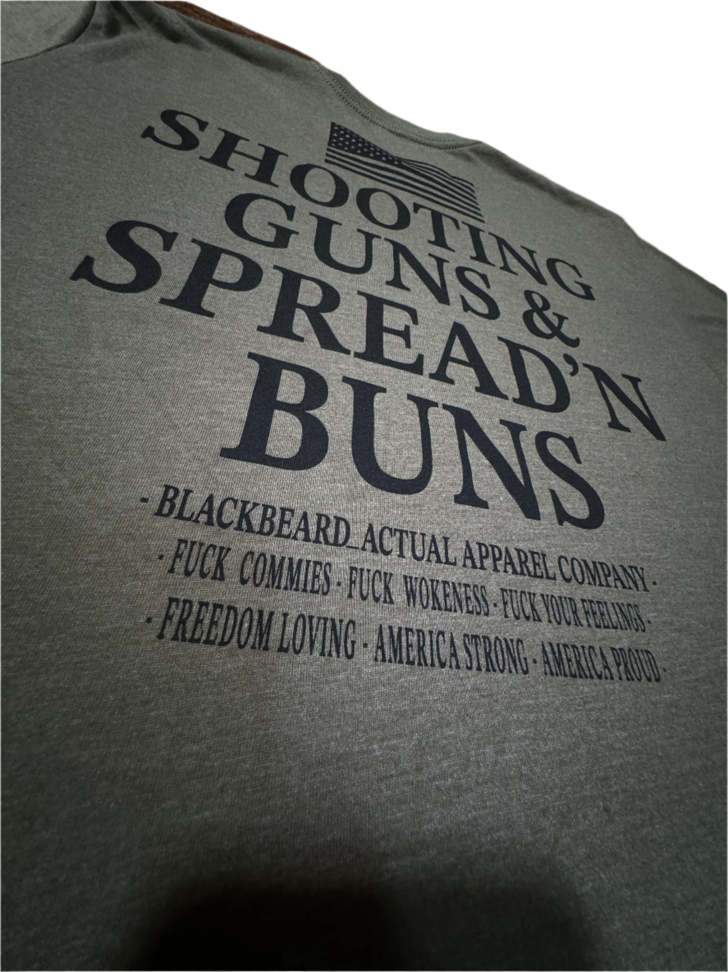 Guns & Buns - 60/40 Cotton/Poly T-shirt