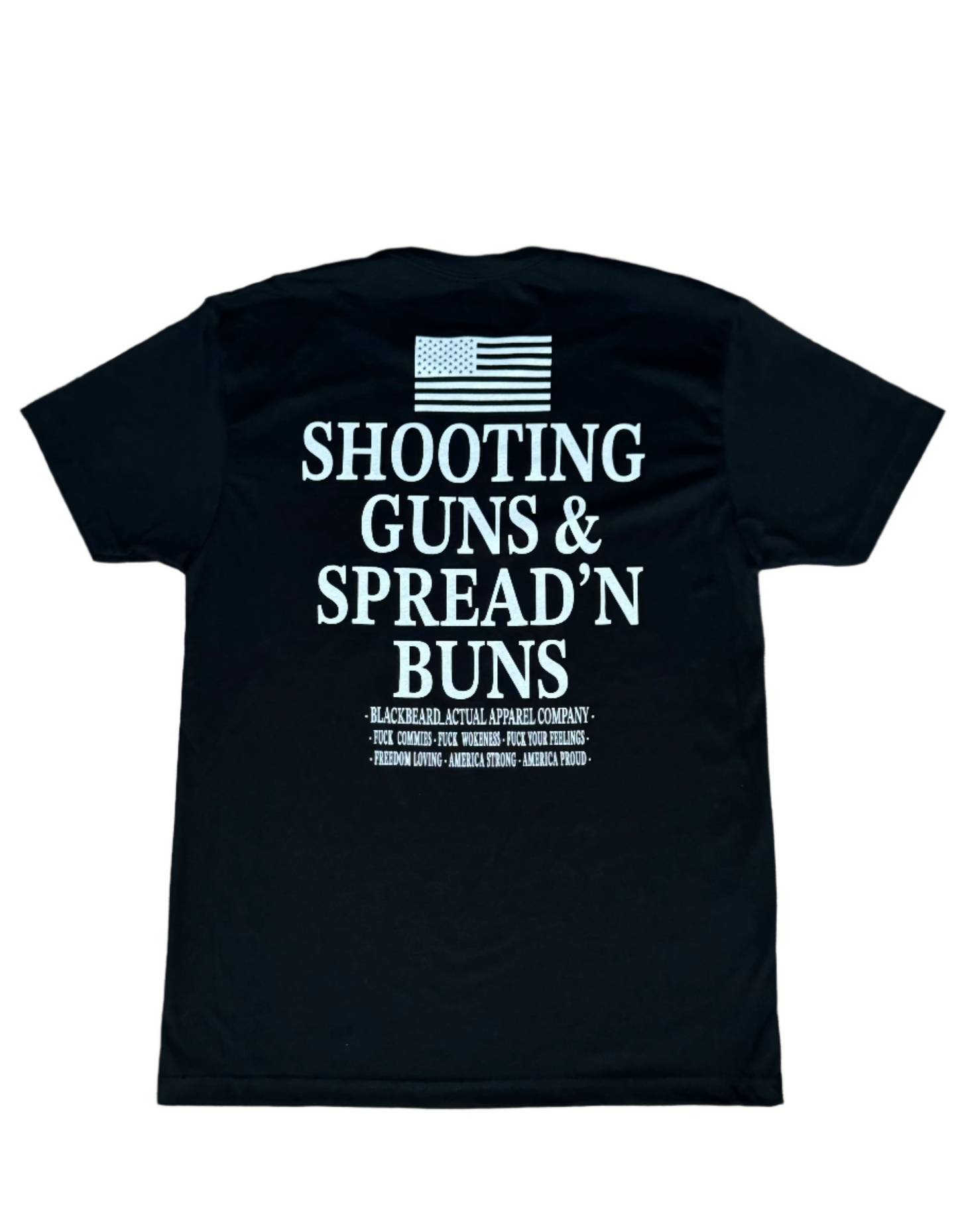 Guns & Buns - 60/40 Cotton/Poly T-shirt