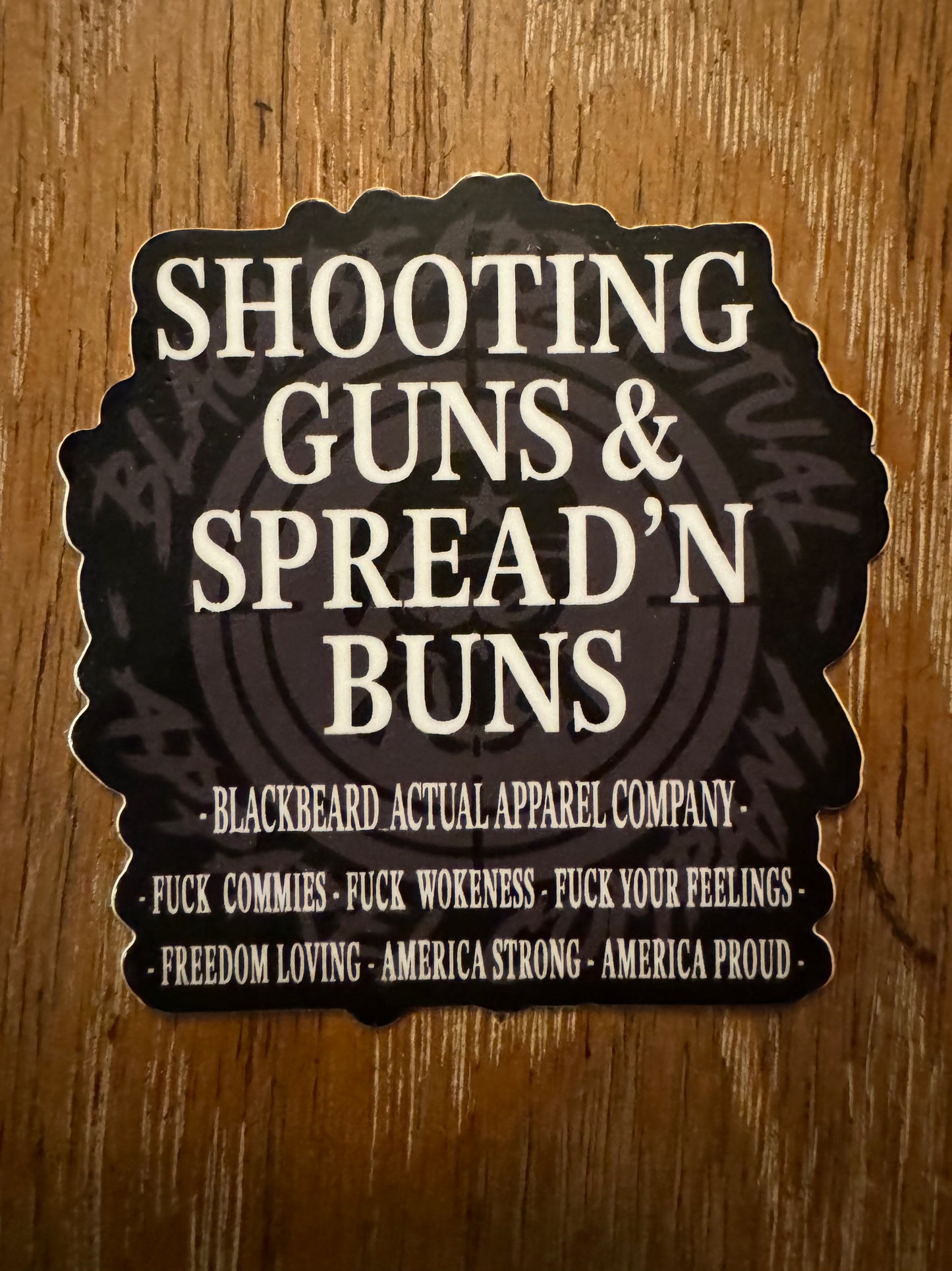 Sticker - Shooting Guns & Spread'n Buns