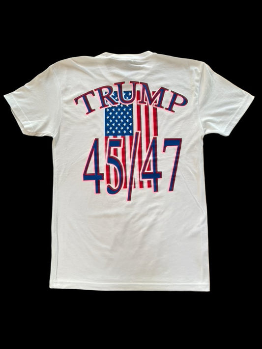 TRUMP 45/47 - 60/40 Cotton/Poly T-Shirt