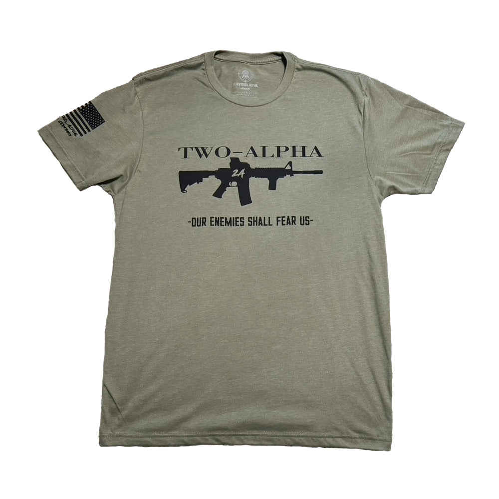 Two-Alpha - Cotton/Poly T-Shirt